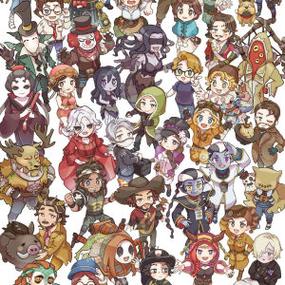 第五人格所有角色背景人物缩略图