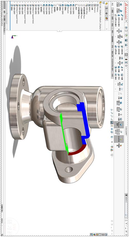solidworks怎么只保留剖面图游戏截图
