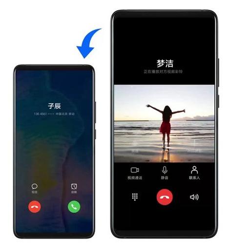 打电话显示正在播放对方视频彩铃游戏截图