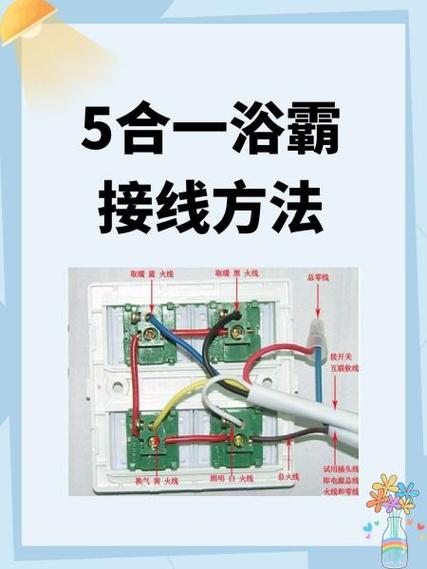木林森浴霸安装图解