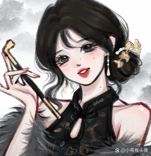 3人闺蜜头像霸气图标