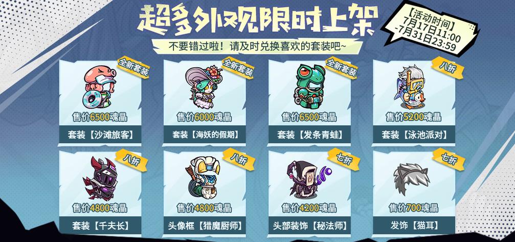 失落城堡初始角色装备图标