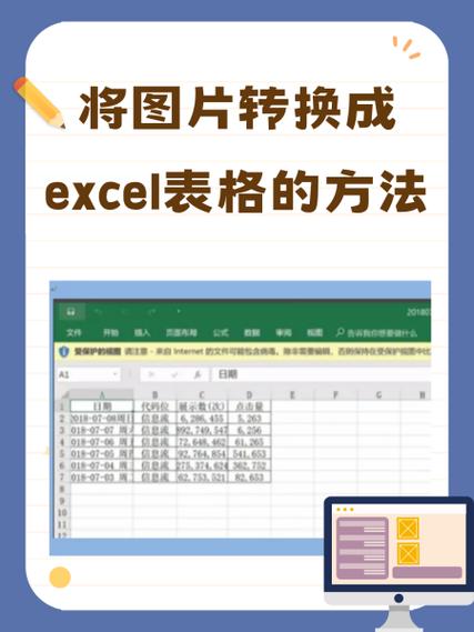 表格图片转换成excel表格缩略图