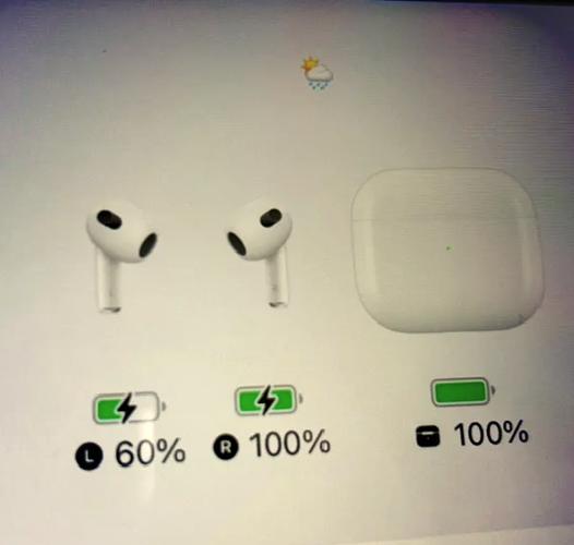 为什么苹果蓝牙耳机充电仓显示100%但图标