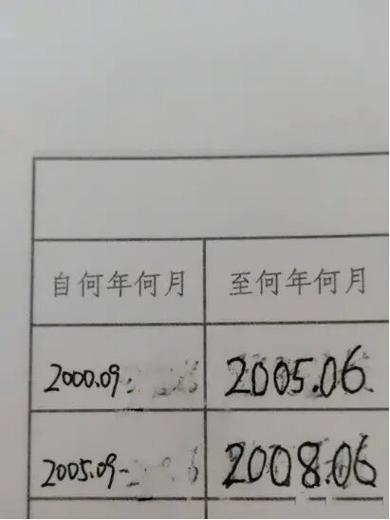 档案出生月份有涂改情况处理缩略图