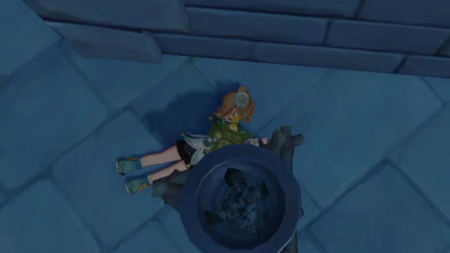 原神角色死亡布娃娃