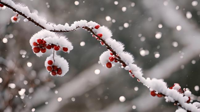 下雪的小视频真实素材缩略图