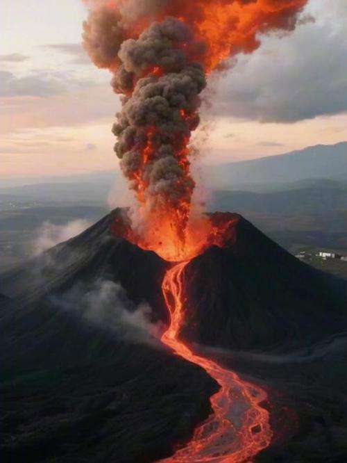火山岩浆多少度图标