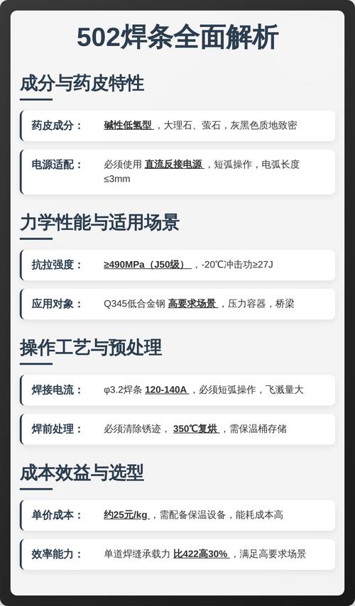 422 502 506 507焊条区别图标