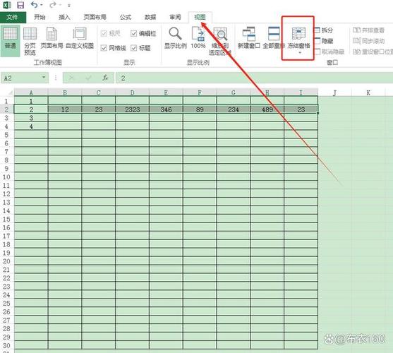 表格怎么让第二行一直显示缩略图