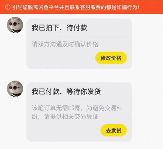在闲鱼对话框转账要注意什么游戏截图