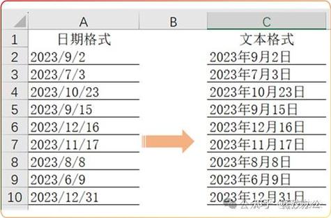 excel日期转换成文本格式缩略图
