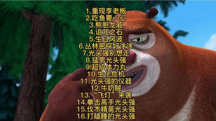熊出没永远被删除的一集游戏截图