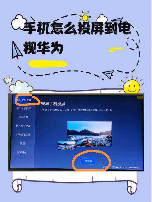 华为智慧屏电视投屏功能怎么使用图标