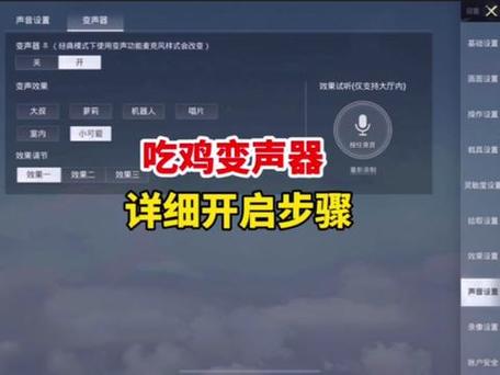和平精英变声器怎么开视频教学下载缩略图