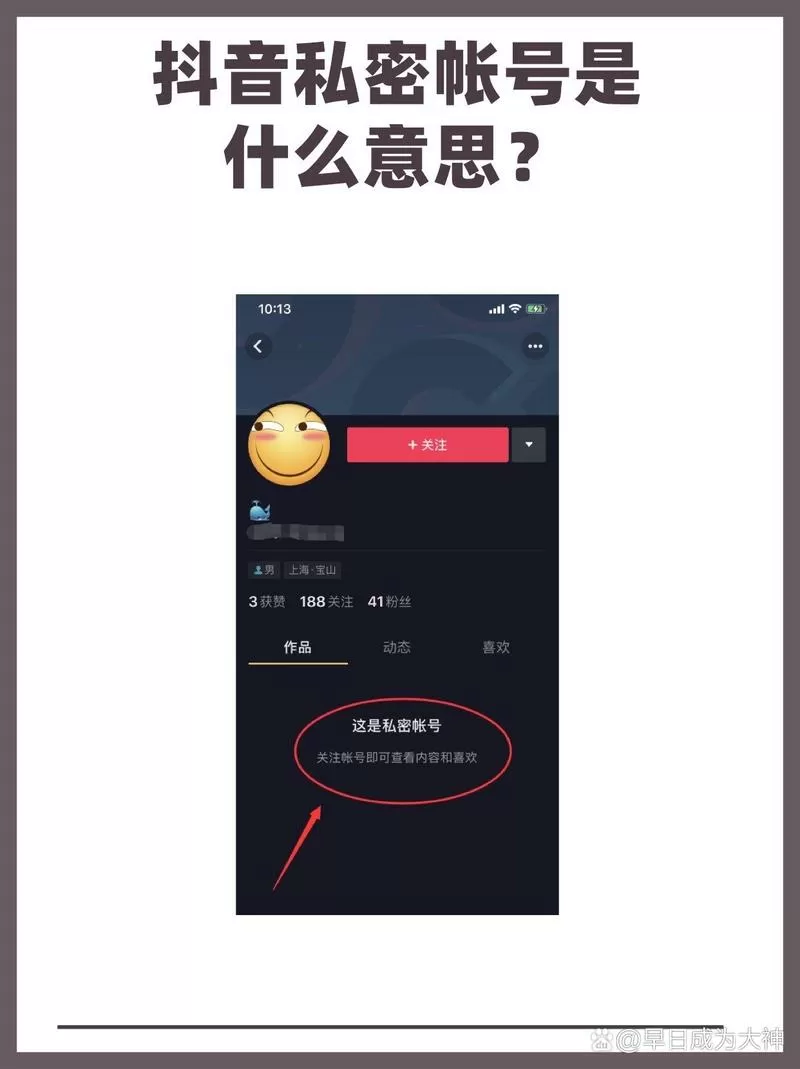 抖音开私密账号什么意思图标