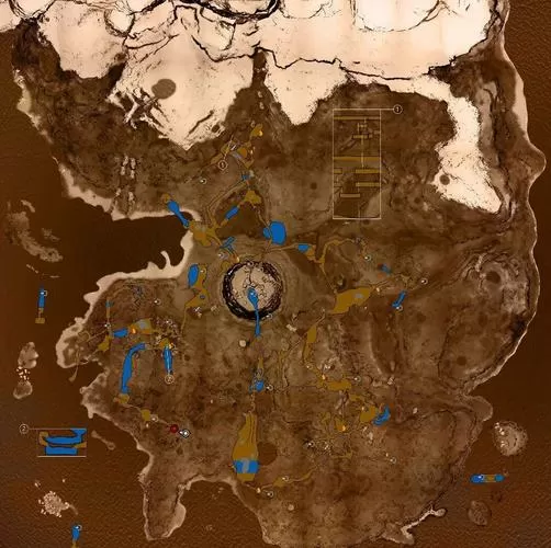 森林游戏攻略地图是哪个键游戏截图