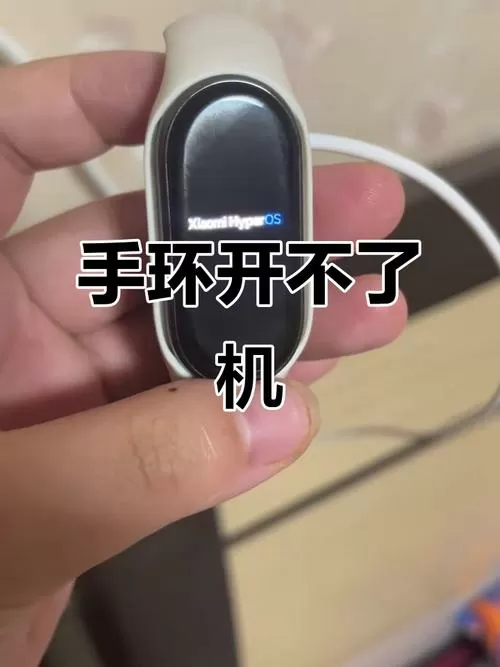 手机蓝牙搜不到小米手环图标