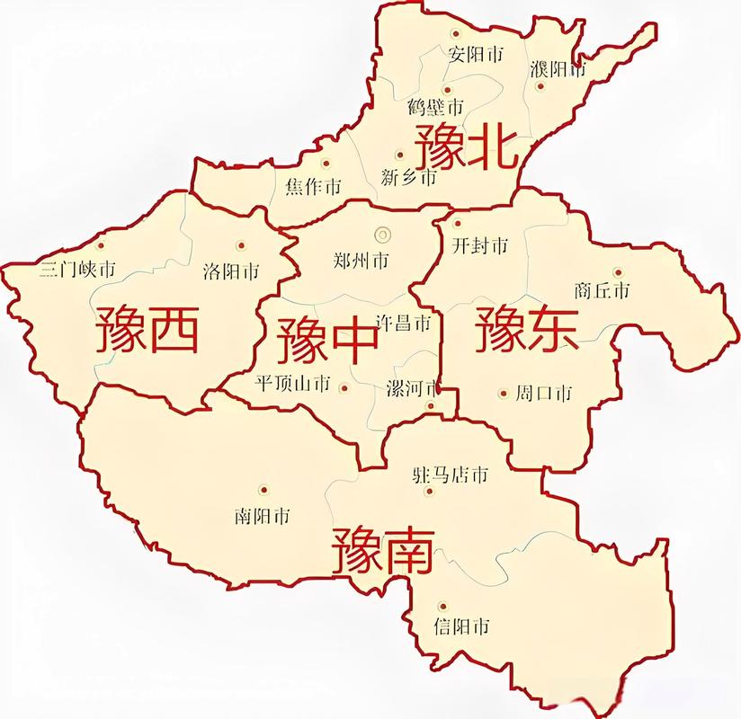 2023河南地图全图最新版本经典版图标