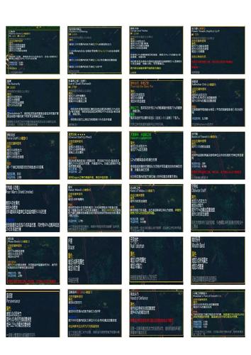 dota1所有物品一览表