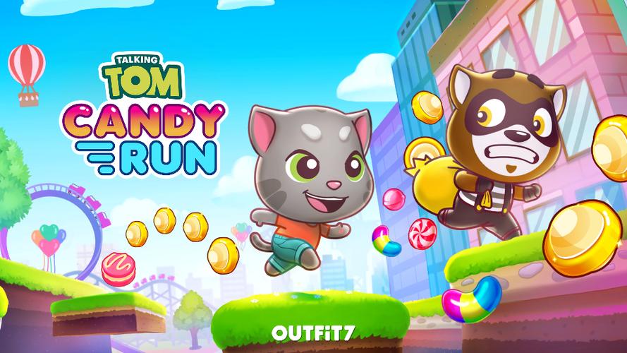 汤姆猫跑酷破解版2024最新版(My Talking Tom Friends)