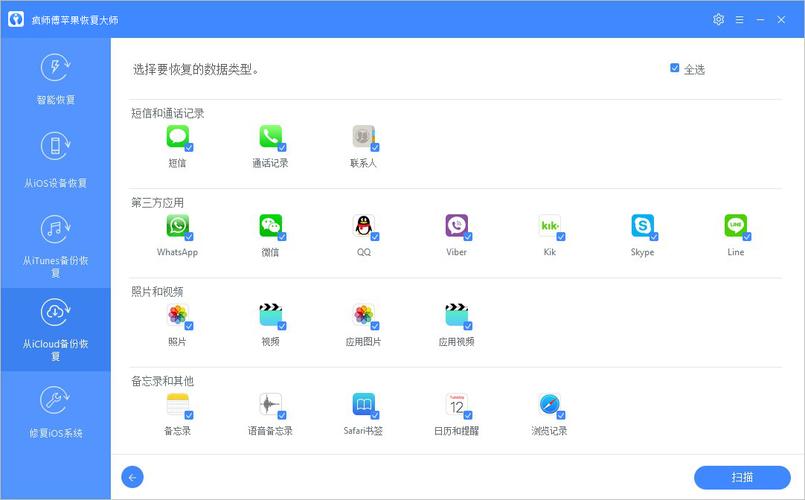 疯师傅iOS数据恢复大师(iMyFoneD游戏截图