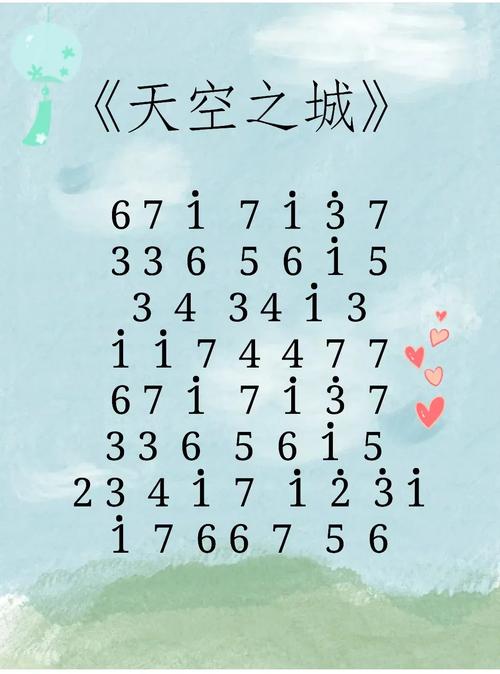 《原神》琴谱天空之城如何弹天空之城琴谱分享缩略图