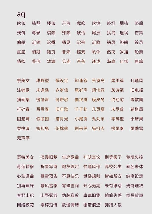 四个字的游戏名好听的网络游戏名字大全图标