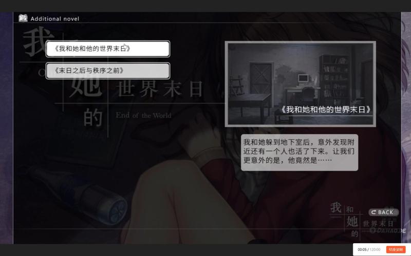 我和她的世界末日游戏攻略掌握游戏内竞技的技巧与策略图标