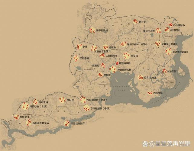 荒野大镖客2藏宝图在哪里大全荒野大镖客2藏宝图在哪里缩略图