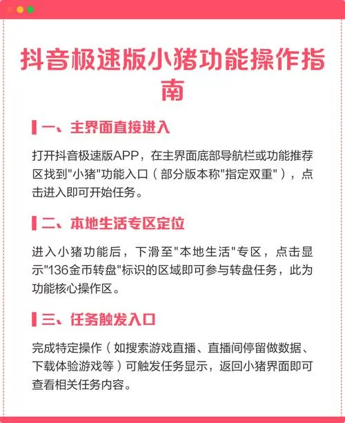 抖音极速版如何养小猪游戏截图